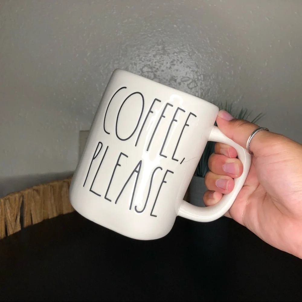 Rae Dunn COFFEE, PLEASE mug. - Picture 2 of 5